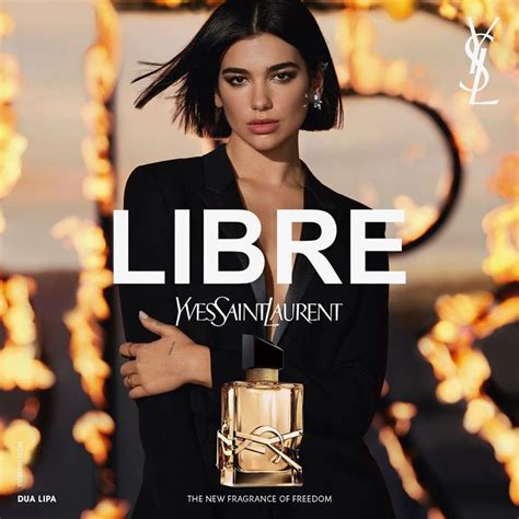 ysl new perfume dua lipa.